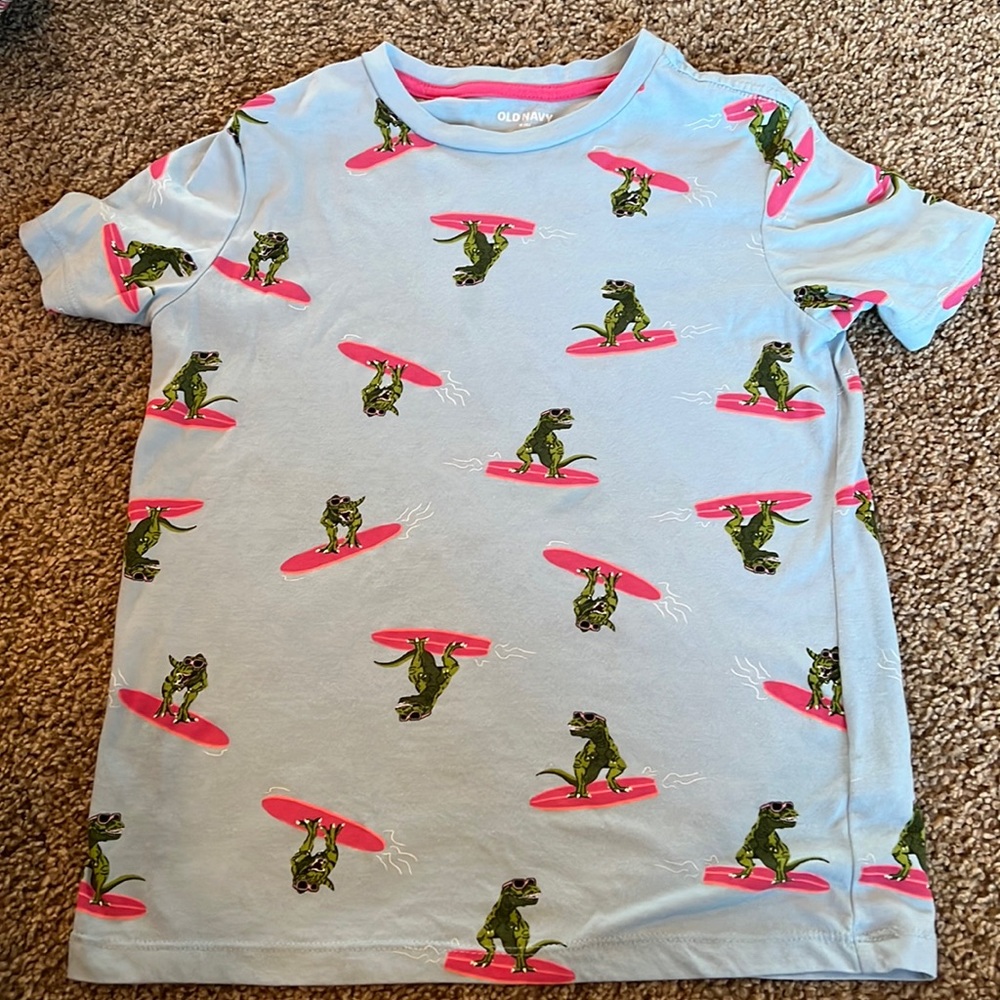 Boys Dino t shirt - Picture 1 of 2